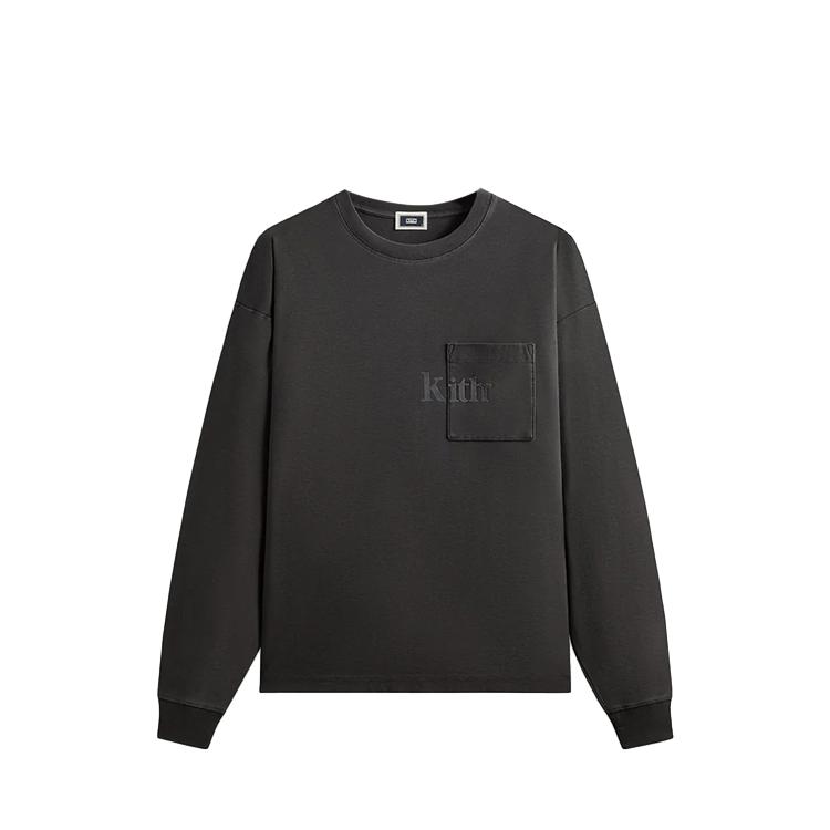 Kith Мужской топ Quinn с длинным рукавом, цвет карбон, черный KHM034155-016 L
Kith Мужской топ Quinn с длинным рукавом, цвет карбон, черный KHM034155-016 L