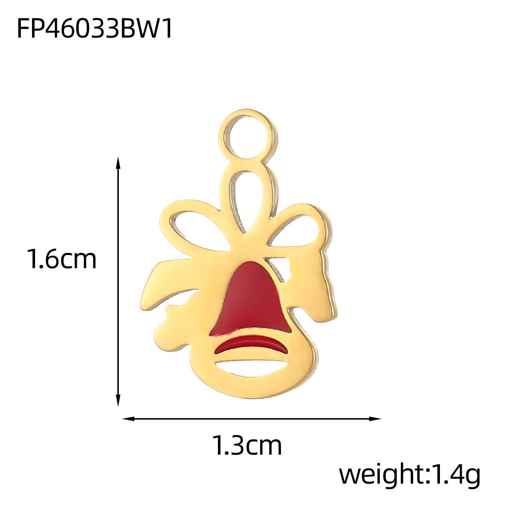CARLIDANA Stainless Steel Santa Claus Oil Drop Enamel Christmas Tree Bell Gloves Winter Gift Box Present Man Charms Pendant
CARLIDANA Stainless Steel Santa Claus Oil Drop Enamel Christmas Tree Bell Gloves Winter Gift Box Present Man Charms Pendant