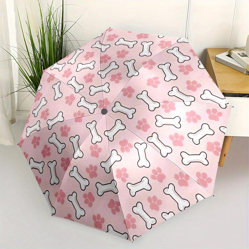 1pc Dog Bone Footprint Pattern Umbrella with Plastic Handle,Suitable for All Seasons Home Travel Outdoor UmbrellaB1855
1pc Dog Bone Footprint Pattern Umbrella with Plastic Handle,Suitable for All Seasons Home Travel Outdoor UmbrellaB1855