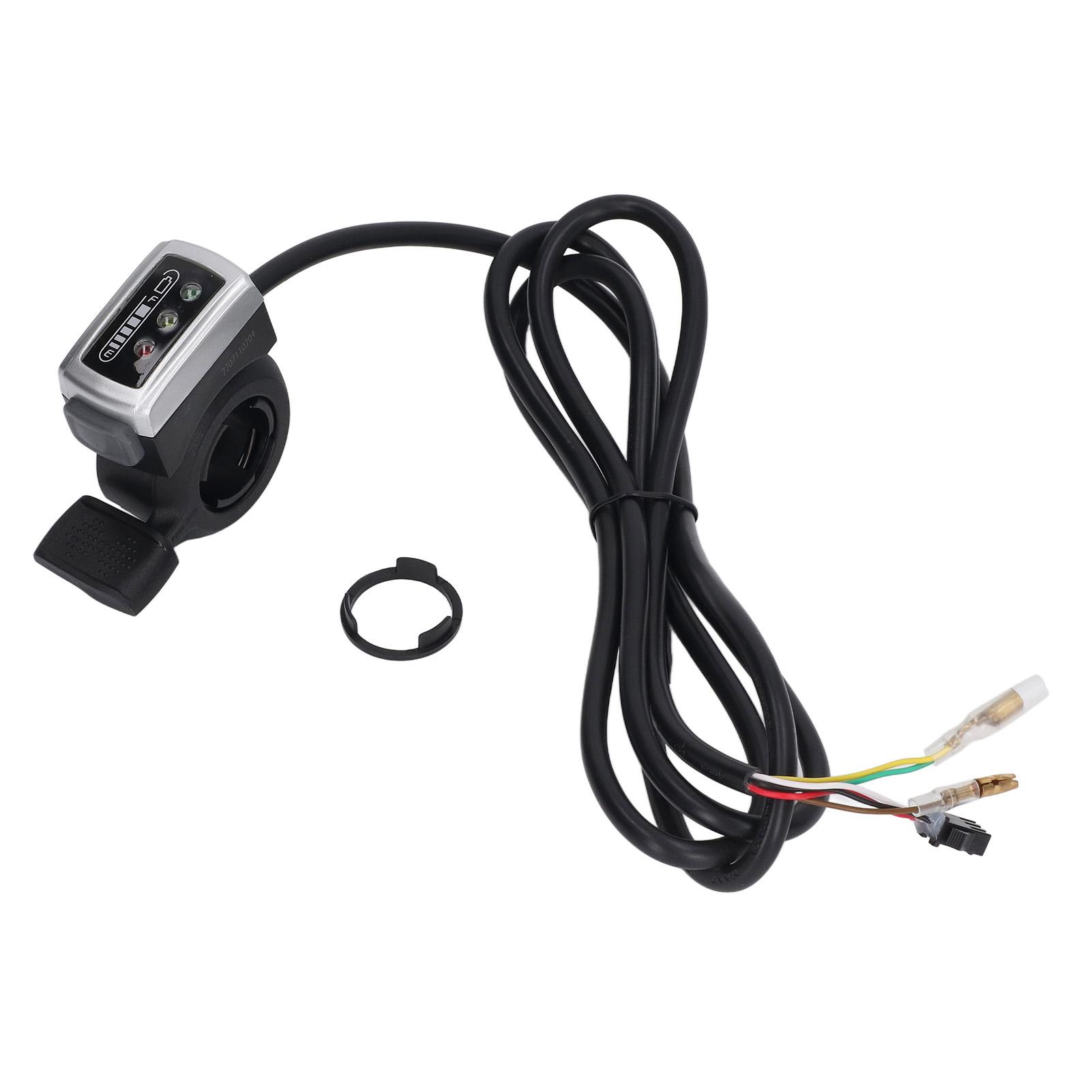 106DX ручка газа для электросамоката с переключателем состояния батареи 48V
106DX ручка газа для электросамоката с переключателем состояния батареи 48V