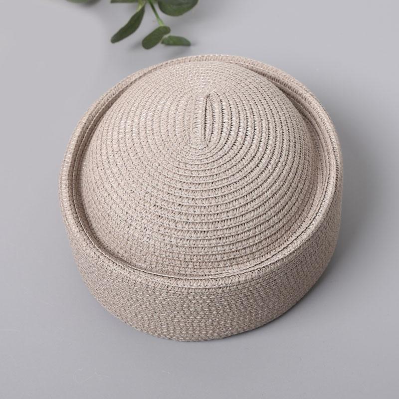 2026 New Summer Woven Paper Straw Sun Hats Japanese Retro Artistic Painter Berets Pillbox Hat Women Circle Concave Top Straw Hat 55-58cm сірий
2026 New Summer Woven Paper Straw Sun Hats Japanese Retro Artistic Painter Berets Pillbox Hat Women Circle Concave Top Straw Hat 55-58cm сірий