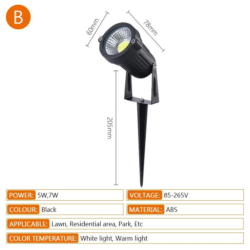 Уличный светодиодный водонепроницаемый газонный светильник 5 Вт 7 Вт бытовой газонный светильник с длинным колышком терраса сад дорожка ландшафтная декоративная лампа прожектор 5W-warm light
Уличный светодиодный водонепроницаемый газонный светильник 5 Вт 7 Вт бытовой газонный светильник с длинным колышком терраса сад дорожка ландшафтная декоративная лампа прожектор 5W-warm light