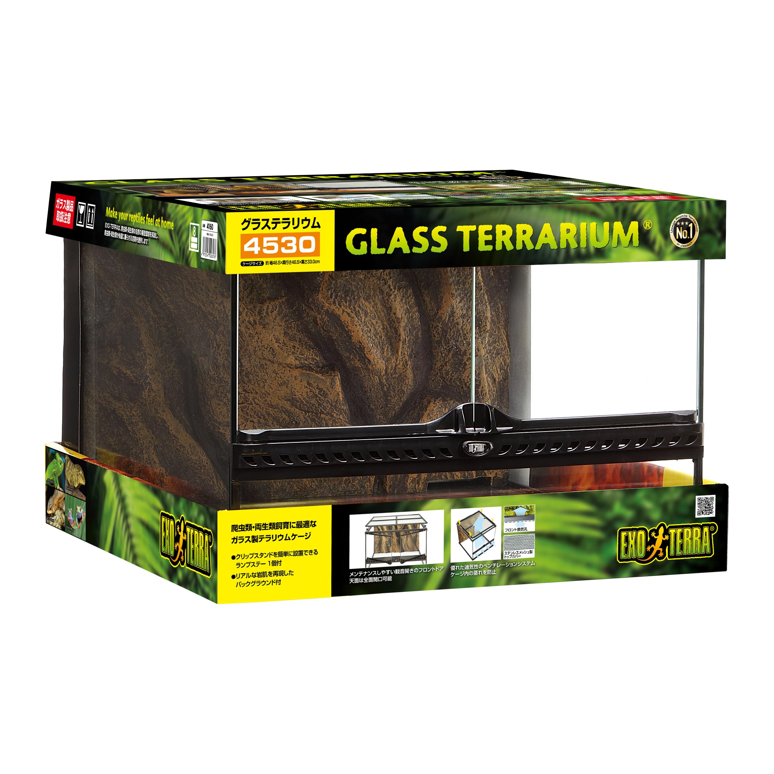 Стеклянный террариум Exo Terra GEX EXOTERRA 4530 PT2603 с двойной передней дверью для разведения рептилий xx В33 см Ш46,5 Г46,5
Стеклянный террариум Exo Terra GEX EXOTERRA 4530 PT2603 с двойной передней дверью для разведения рептилий xx В33 см Ш46,5 Г46,5
