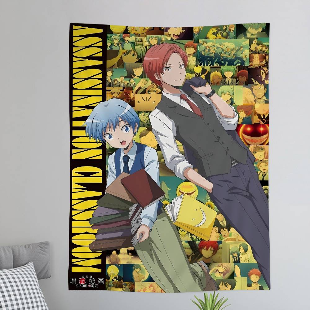 Assassination Classroom Full Class Wall Tapestry Korosensei 3E Students Playful Room Decor for Comedy Anime Shonen Fans 74x94cm(29x37in)
Assassination Classroom Full Class Wall Tapestry Korosensei 3E Students Playful Room Decor for Comedy Anime Shonen Fans 74x94cm(29x37in)