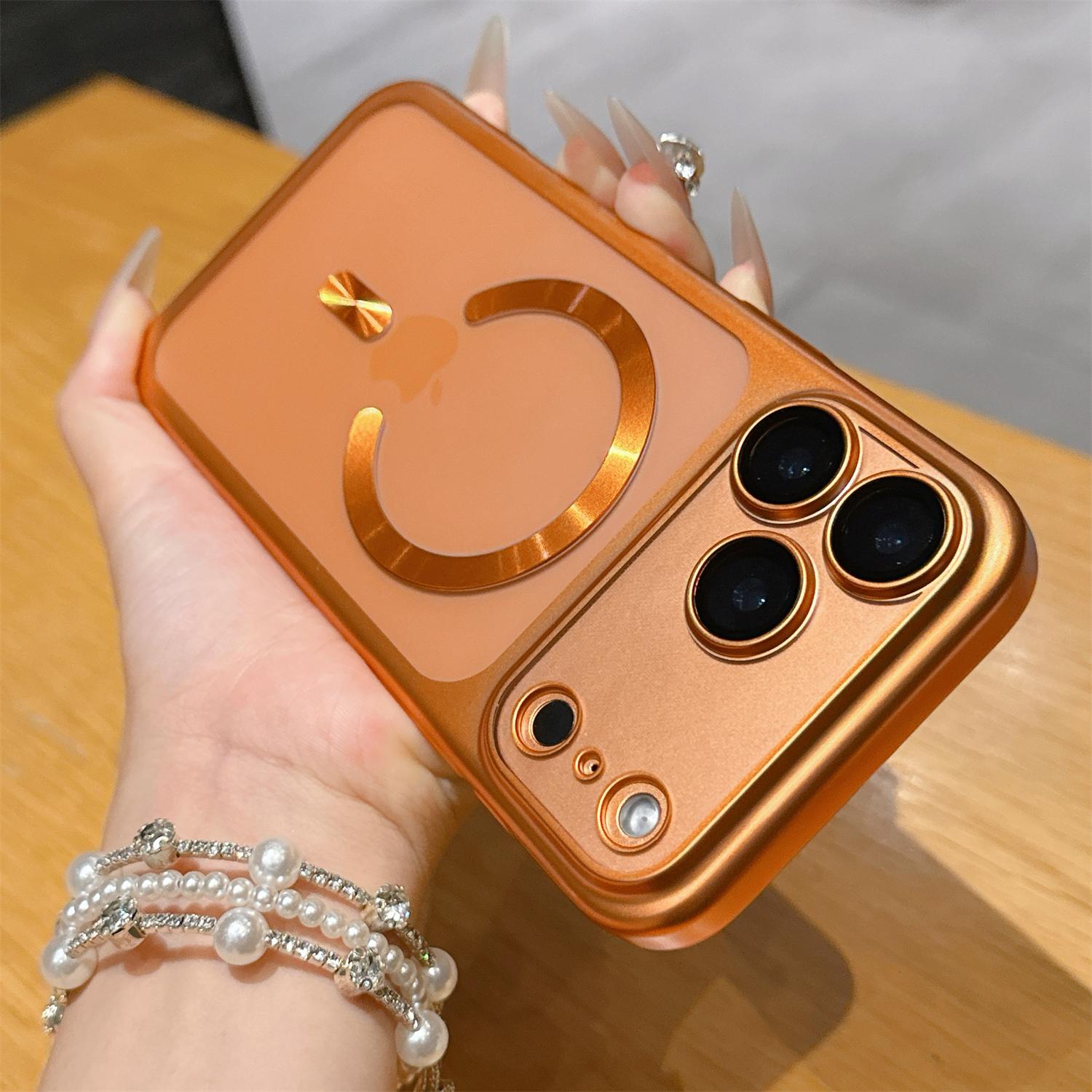 Luxury New Matte Plating For Magsafe Phone Case for iPhone 17 16 15 Pro Max 17 Air Hard Shockproof Lens Film Translucent Cover iPhone17 Pro оранжевый
Luxury New Matte Plating For Magsafe Phone Case for iPhone 17 16 15 Pro Max 17 Air Hard Shockproof Lens Film Translucent Cover iPhone17 Pro оранжевый
