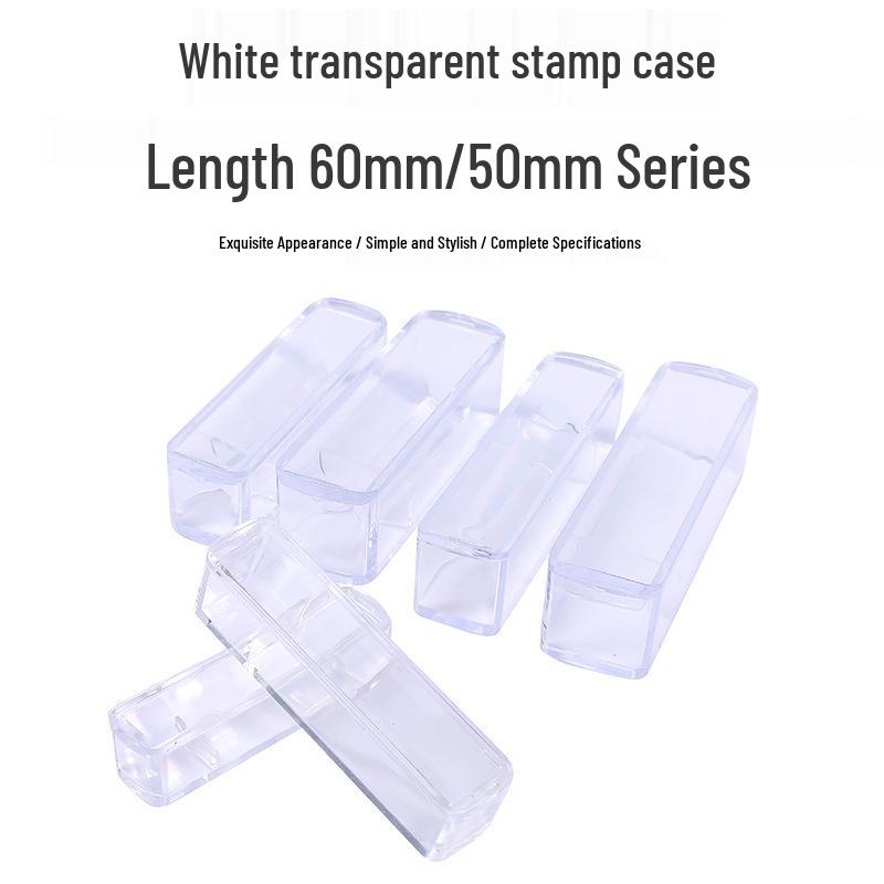 Clear Rectangular Seal Box, 60MM x 50MM, Single Seal Transparent Seal Box 12x50
Clear Rectangular Seal Box, 60MM x 50MM, Single Seal Transparent Seal Box 12x50