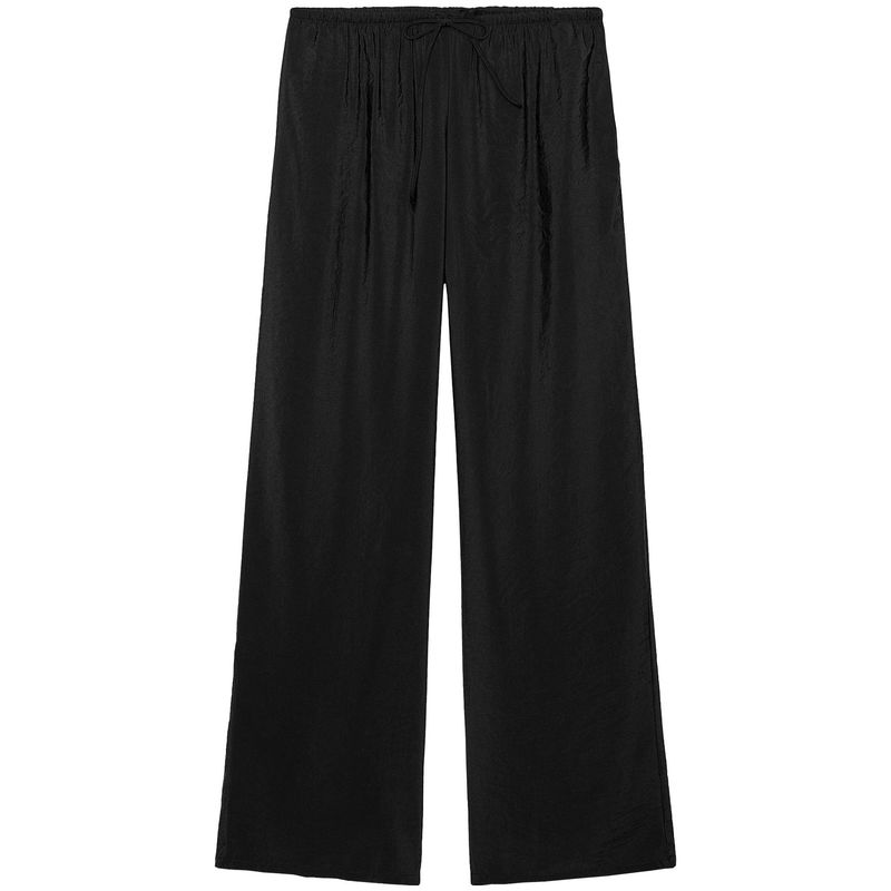 Zaprha 2025 Summer New Arrival Lightweight Draping Mid-Waist Minimalist Casual Pants for Women Slim Looking Loose Feeling 3067450 Black L
Zaprha 2025 Summer New Arrival Lightweight Draping Mid-Waist Minimalist Casual Pants for Women Slim Looking Loose Feeling 3067450 Black L