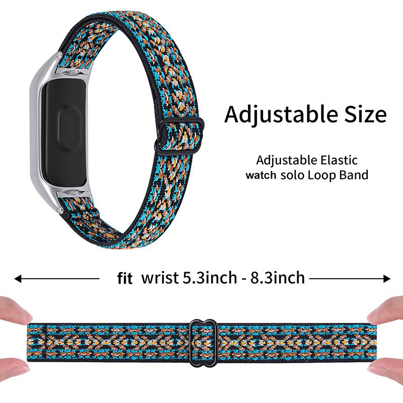For Xiaomi Mi Band 7 Replacement Watch Strap Nylon Braided Elastic Adjustable Loop Wrist Band Style 37
For Xiaomi Mi Band 7 Replacement Watch Strap Nylon Braided Elastic Adjustable Loop Wrist Band Style 37