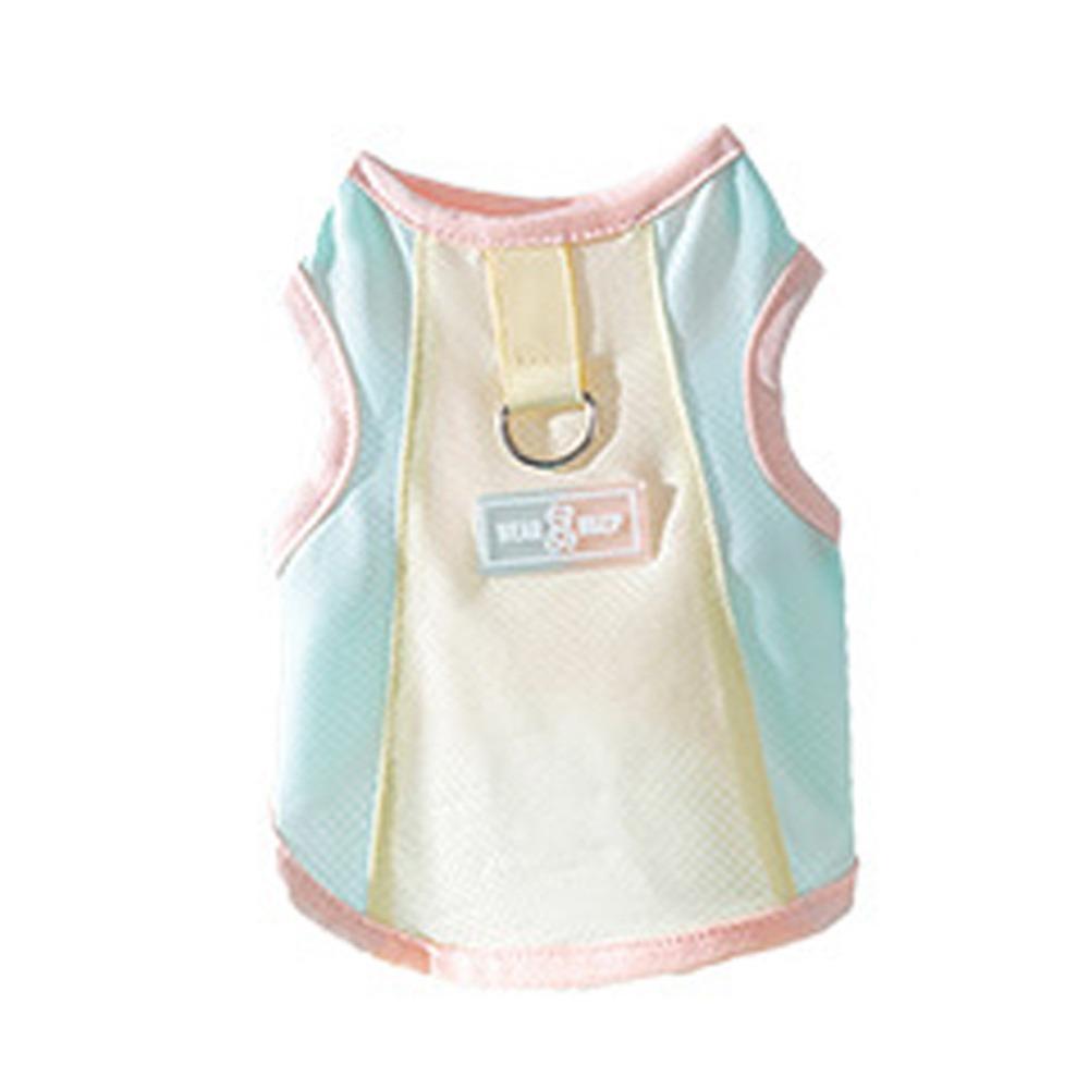 Сетчатый жилет для собаки конфетного цвета с маленькой бабочкой, одежда для домашнего питомца, тяговый жилет для питомца, весна-лето XS
Сетчатый жилет для собаки конфетного цвета с маленькой бабочкой, одежда для домашнего питомца, тяговый жилет для питомца, весна-лето XS