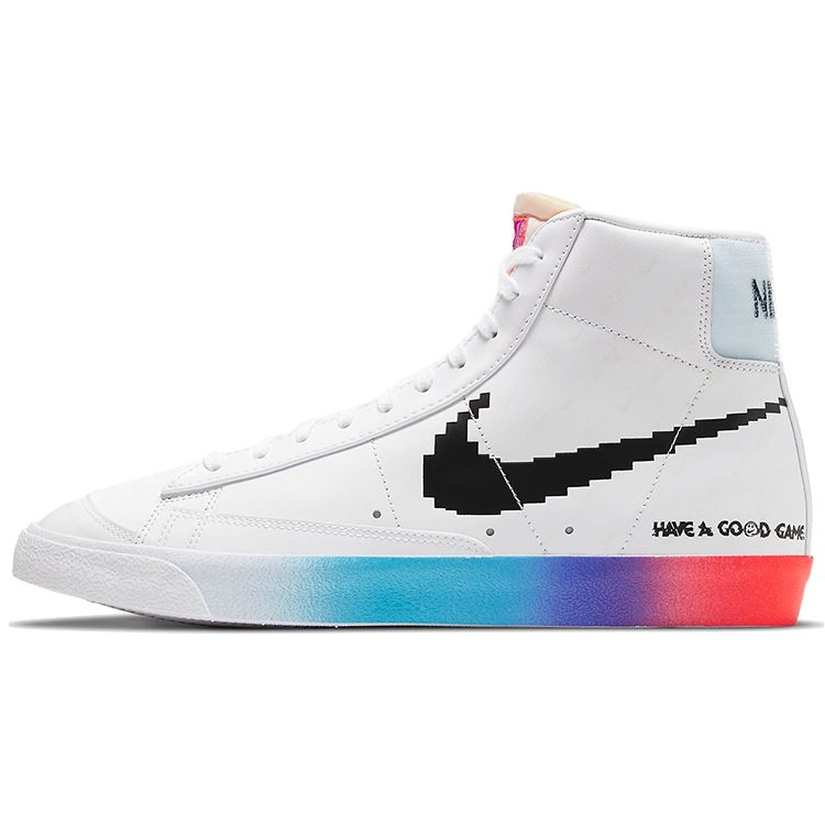 Мужские кроссовки Nike Blazer Mid 77 Vintage Have A Good Game белые ярко-малиновые черные DC3280-101
Мужские кроссовки Nike Blazer Mid 77 Vintage Have A Good Game белые ярко-малиновые черные DC3280-101
