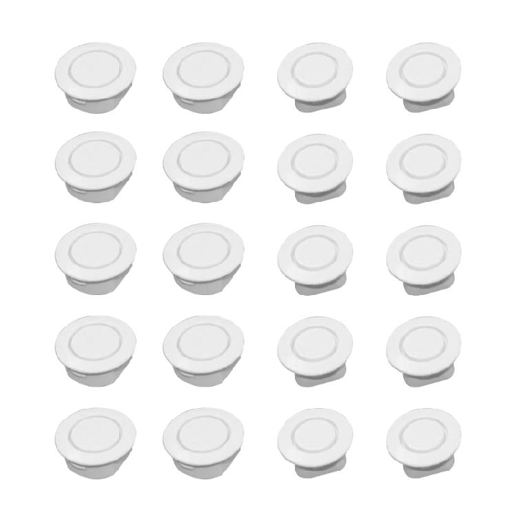 20Pcs Rubber Bumper Lens Sensor Hole Covers Easy Install Universal for Most Car Protects Against Weather білий
20Pcs Rubber Bumper Lens Sensor Hole Covers Easy Install Universal for Most Car Protects Against Weather білий