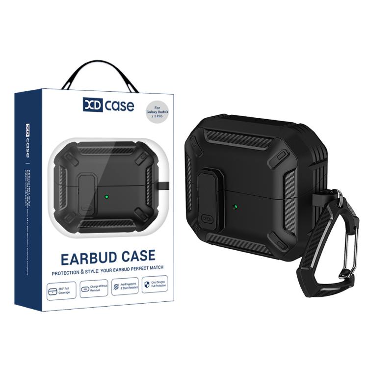 XDcase Solid Color Security Lock Earbuds Case with Carabiner For Samsung Galaxy Buds3 / 3 Pro / 3 FE чёрный
XDcase Solid Color Security Lock Earbuds Case with Carabiner For Samsung Galaxy Buds3 / 3 Pro / 3 FE чёрный