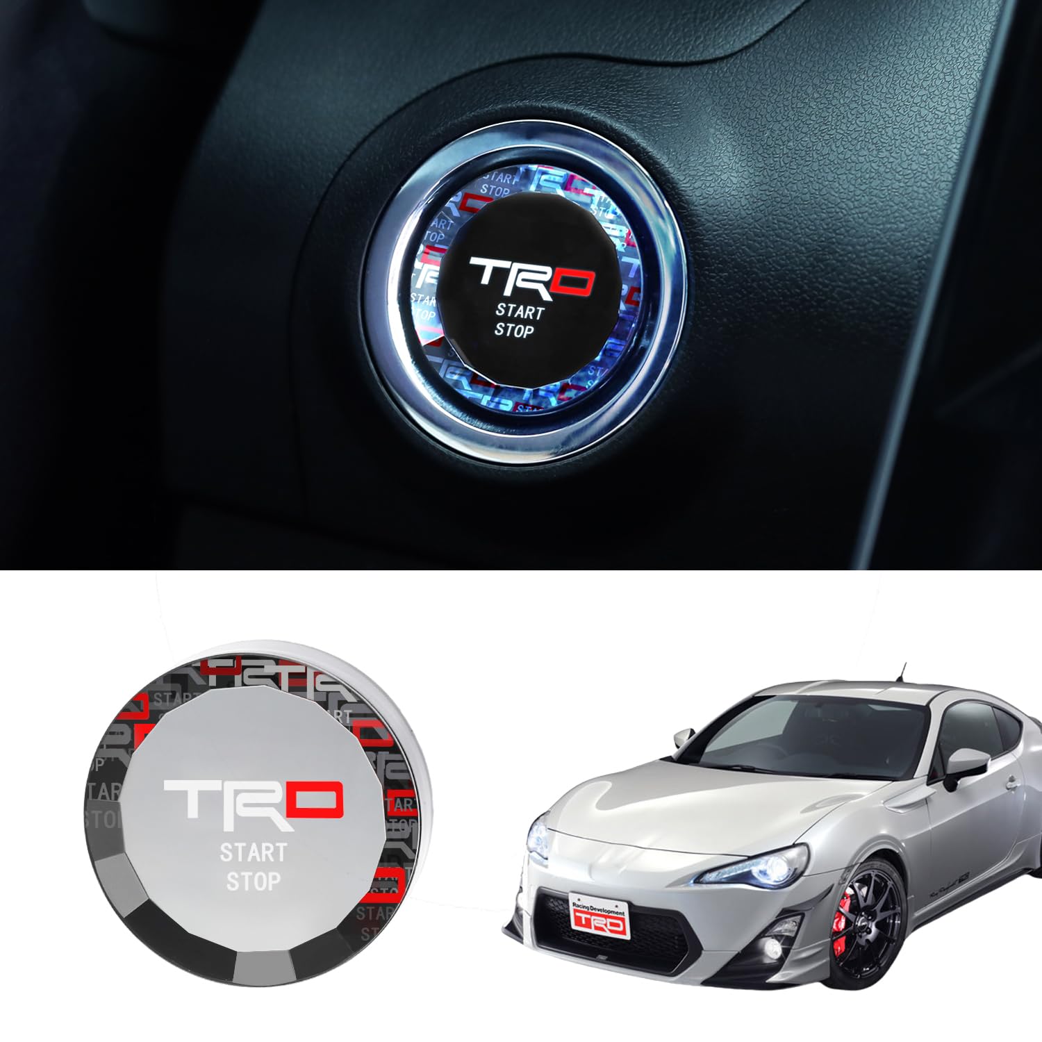 LUMIMAN Toyota TRD Push Start Switch Crystal Engine Start Cover Крышка кнопки запуска Крышка внутренних деталей Нарядный стиль Crystal Style Эксклюзивный дизайн Подлинный
LUMIMAN Toyota TRD Push Start Switch Crystal Engine Start Cover Крышка кнопки запуска Крышка внутренних деталей Нарядный стиль Crystal Style Эксклюзивный дизайн Подлинный