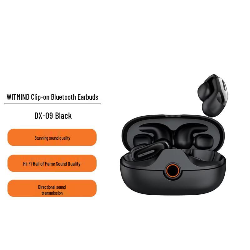 WITMIND DX-09 Ear-Clip Sports Bluetooth Headset
WITMIND DX-09 Ear-Clip Sports Bluetooth Headset