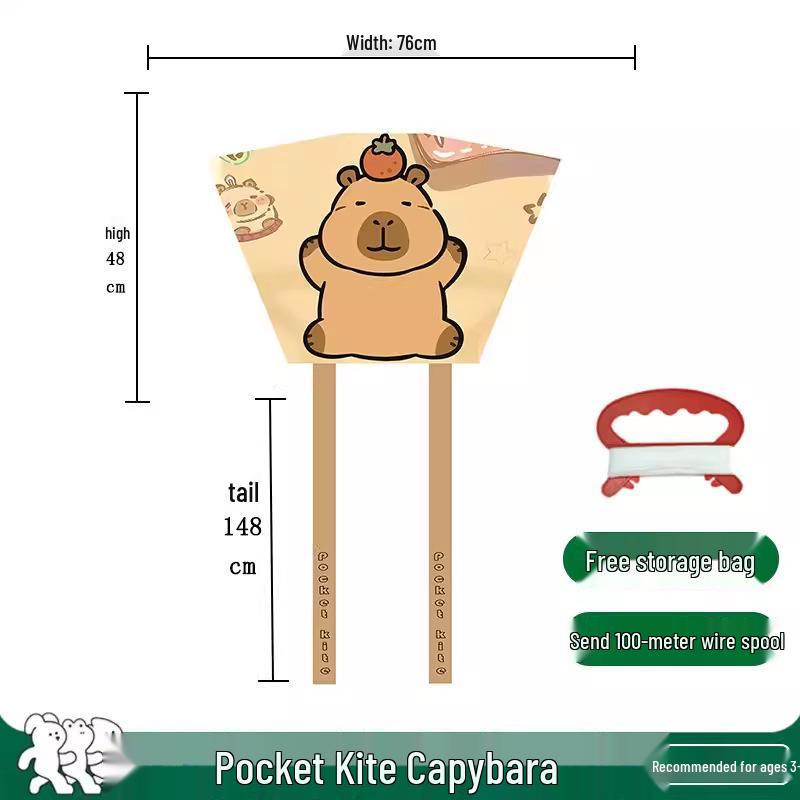 Children s Pocket Storage Bag Soft Body Cartoon Kite - Outdoor Toy
Children s Pocket Storage Bag Soft Body Cartoon Kite - Outdoor Toy