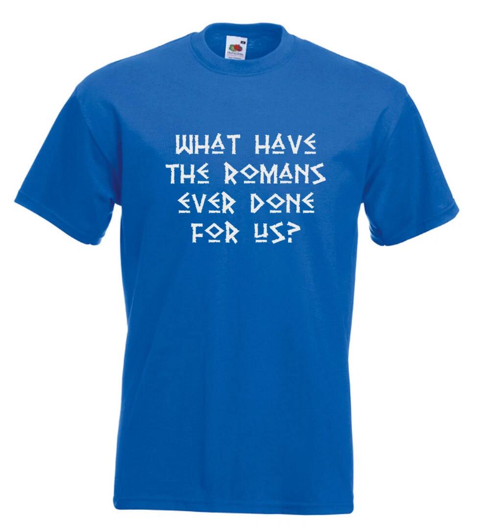 Monty Python What Have The Romans Ever Done For Us T Shirt Size M Royal Blue 3XL
Monty Python What Have The Romans Ever Done For Us T Shirt Size M Royal Blue 3XL