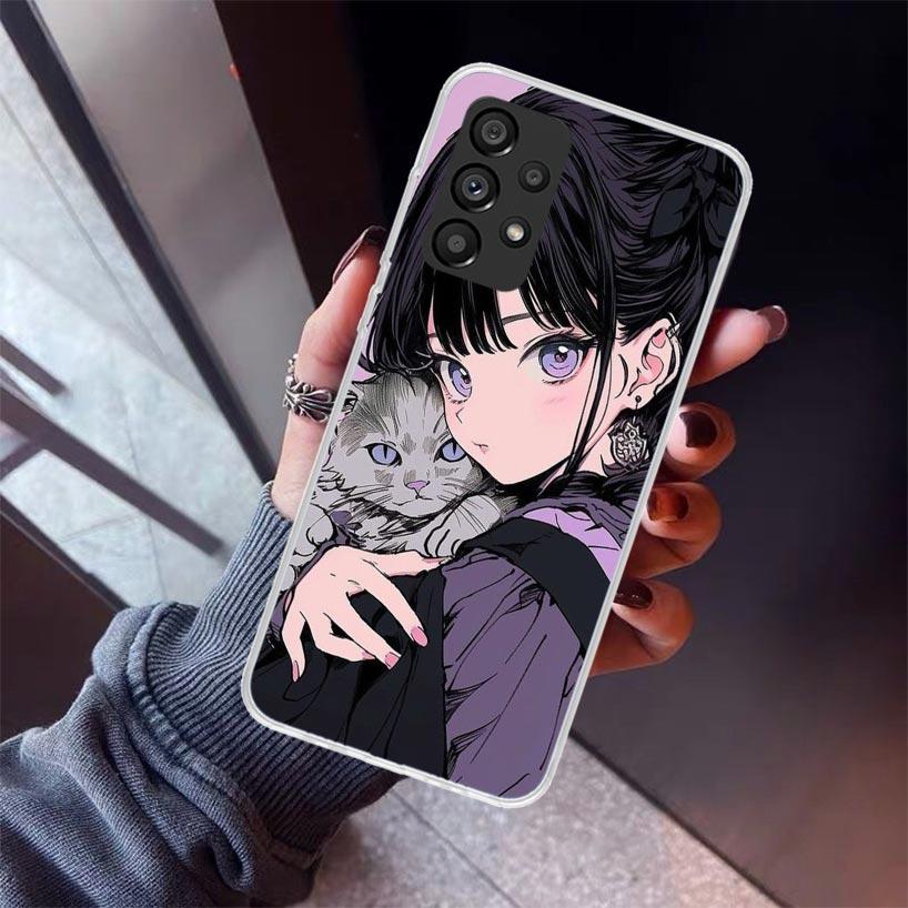 Anime Girls Cute Black Cat Phone Case For Samsung Galaxy A17 A57 A37 A16 A26 A36 A56 A15 A25 A35 A55 A14 A13 A54 A53 A34 A24 A33 Samsung A15
Anime Girls Cute Black Cat Phone Case For Samsung Galaxy A17 A57 A37 A16 A26 A36 A56 A15 A25 A35 A55 A14 A13 A54 A53 A34 A24 A33 Samsung A15