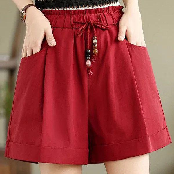 Women s Trendy Plus Size A-line Shorts – Summer Loose-Fit, Thin, Wide-Leg Casual Pants XL (Recommended for 120-140 catties)
Women s Trendy Plus Size A-line Shorts – Summer Loose-Fit, Thin, Wide-Leg Casual Pants XL (Recommended for 120-140 catties)