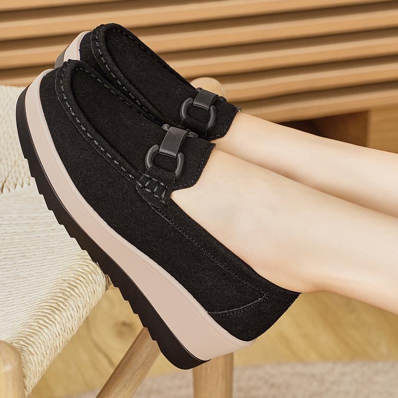 Autumn 2025 Genuine Leather Lightweight Slip-on Flats: Fashionable, Wear-resistant, and Stylish Walking Shoes 40
Autumn 2025 Genuine Leather Lightweight Slip-on Flats: Fashionable, Wear-resistant, and Stylish Walking Shoes 40