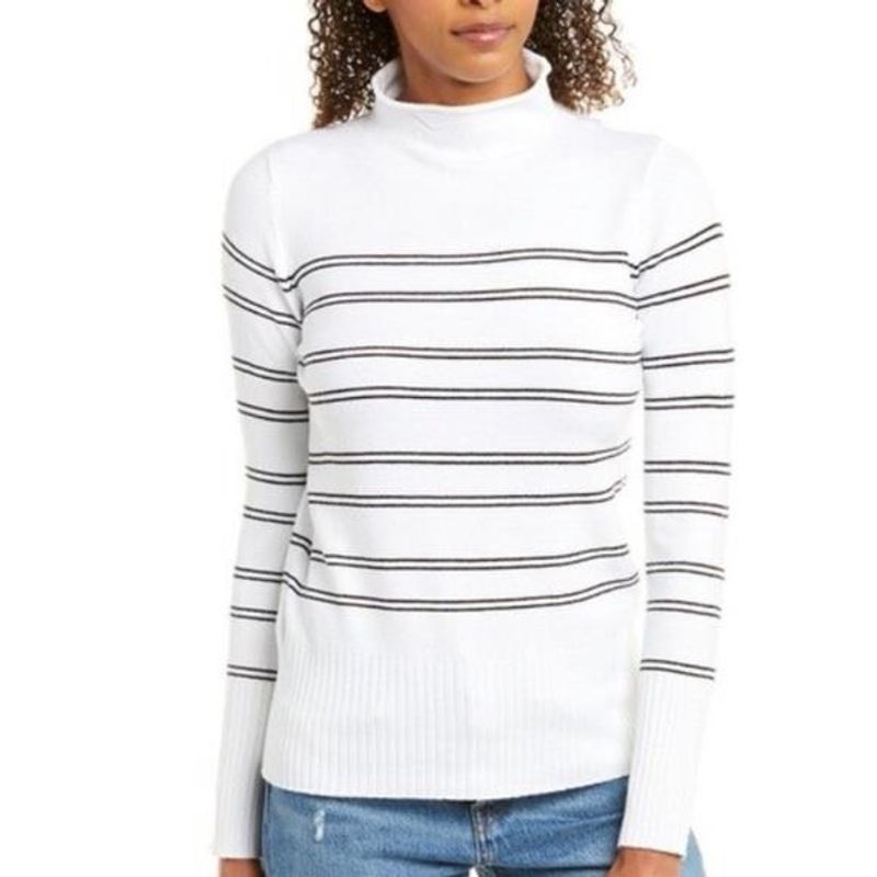 Sunshine House Autumn and Winter New Arrival Export Fashion F Home round Neck Women s Striped Sweater Bottoming Shirt Knitwear White Bust size 96
Sunshine House Autumn and Winter New Arrival Export Fashion F Home round Neck Women s Striped Sweater Bottoming Shirt Knitwear White Bust size 96