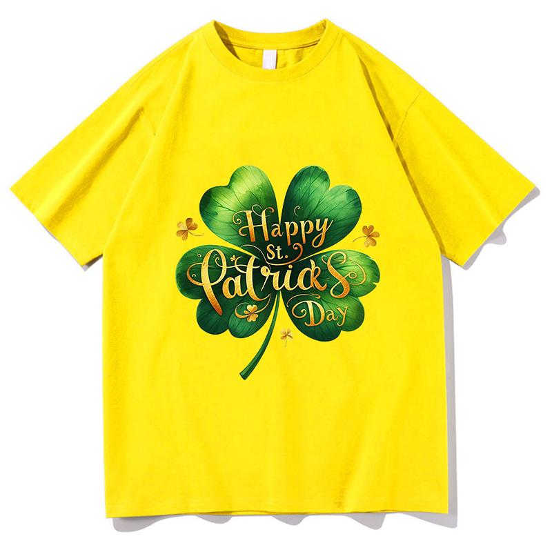 Unisex Streetwear St Patricks Day T-shirts O-neck Short Sleeve Loose Unisexs Tshirts Design Graphic Print Aesthetic Tees Streetwear S
Unisex Streetwear St Patricks Day T-shirts O-neck Short Sleeve Loose Unisexs Tshirts Design Graphic Print Aesthetic Tees Streetwear S