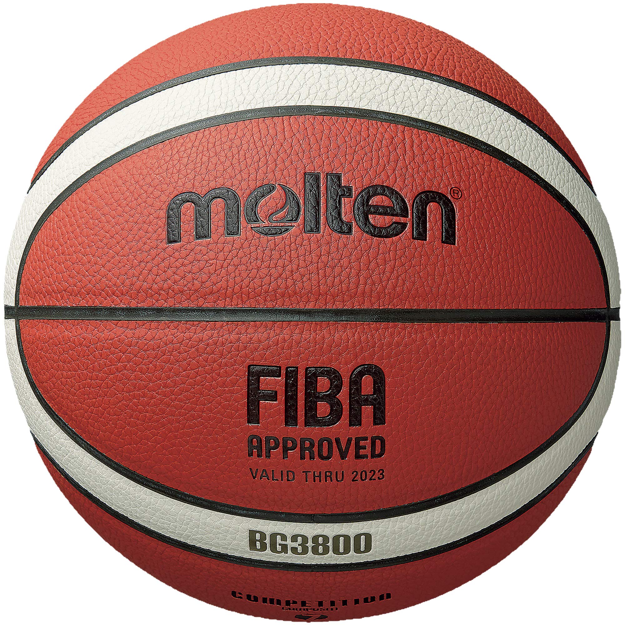Molten BG3800 Series Basketball FIBA Approved Size 7 Two Tone Design B7G3800 Indoor/Outdoor Model
Molten BG3800 Series Basketball FIBA Approved Size 7 Two Tone Design B7G3800 Indoor/Outdoor Model