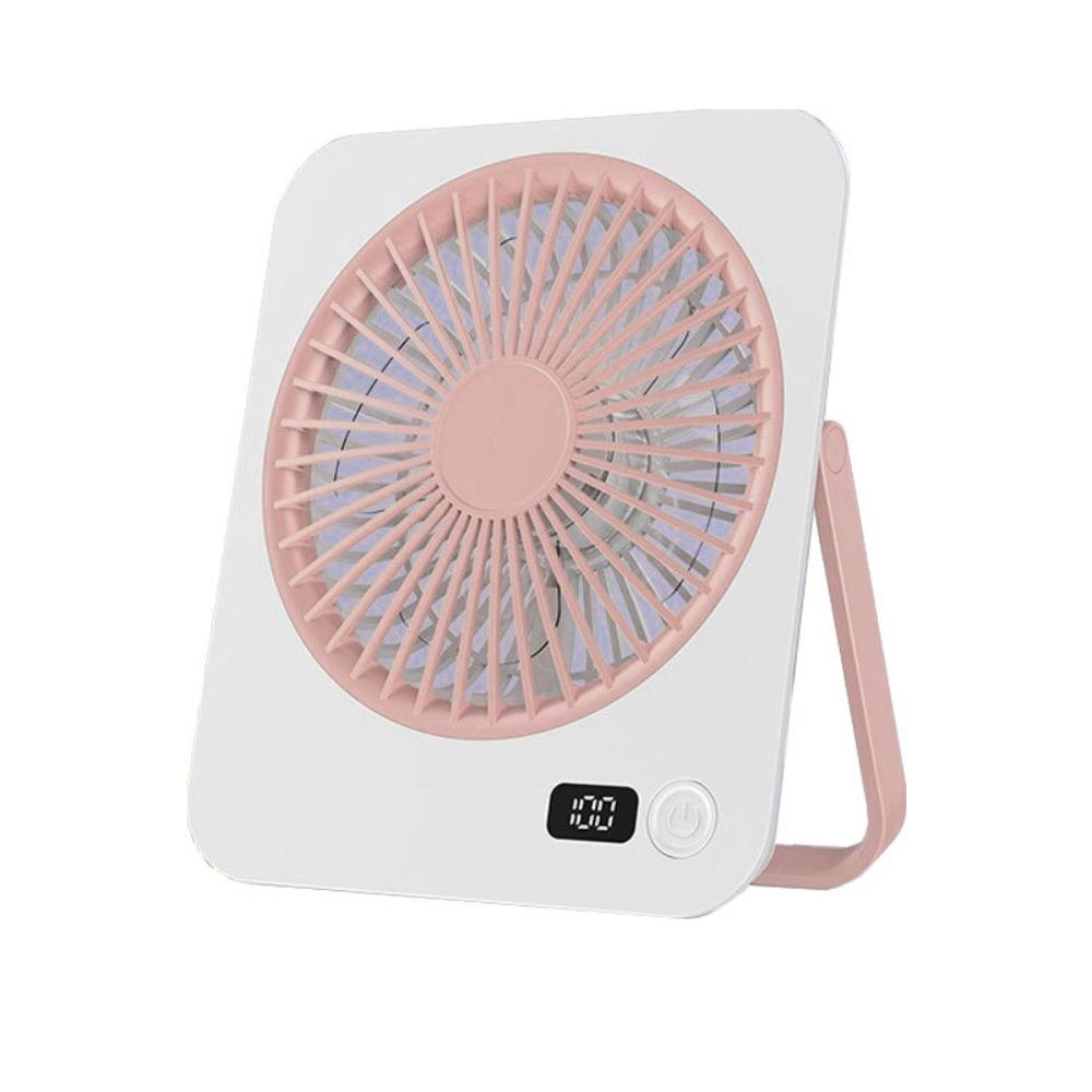 180-degree Rotatable Portable 5-speed Electric Fan USB Rechargeable LED Digital Silent Fan Table
180-degree Rotatable Portable 5-speed Electric Fan USB Rechargeable LED Digital Silent Fan Table