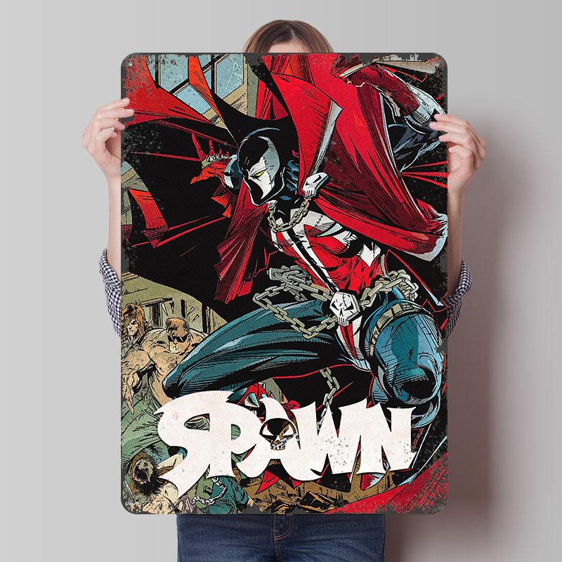 Spawn Comic Book Cover Art Tin Plaque Poster Customized Wall Art Retro Vintage Metal Signs for Man Cave Bedroom Decorations Home 7.9x11.8In(20x30cm)
Spawn Comic Book Cover Art Tin Plaque Poster Customized Wall Art Retro Vintage Metal Signs for Man Cave Bedroom Decorations Home 7.9x11.8In(20x30cm)