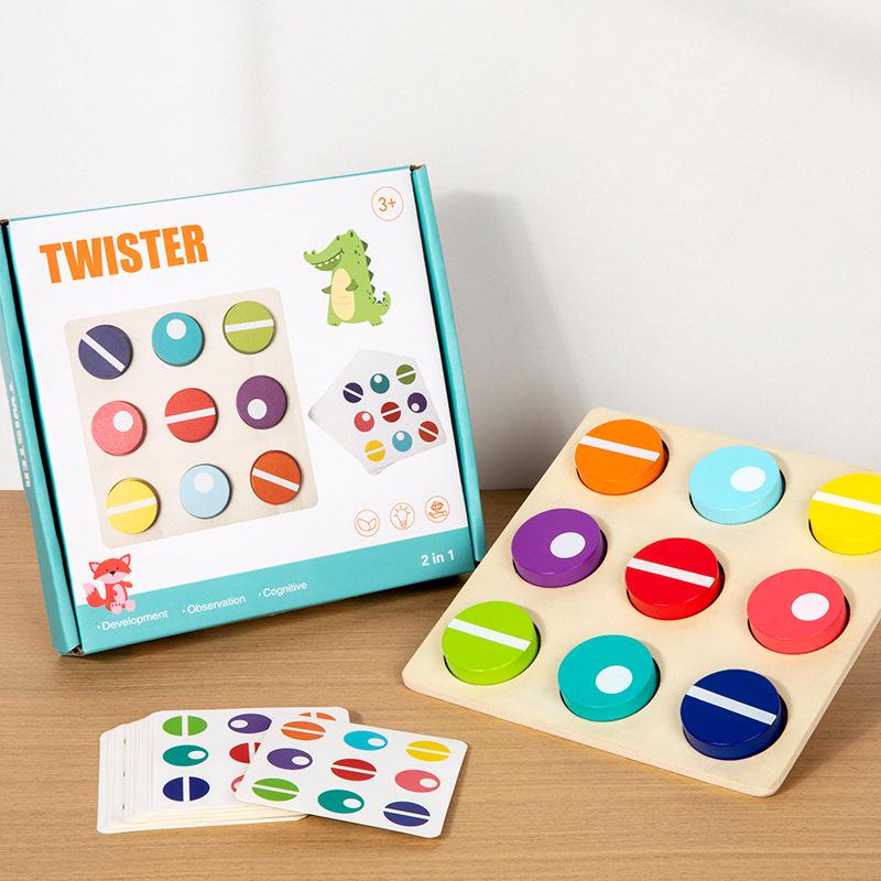 Color Matching Puzzle Board: Kindergarten Hand-Eye Coordination Educational Toy Game
Color Matching Puzzle Board: Kindergarten Hand-Eye Coordination Educational Toy Game