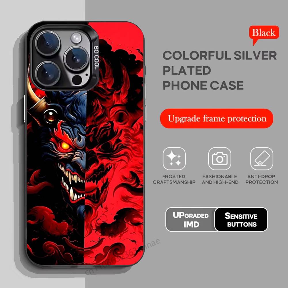 Samurai Hannya Mask Ghost Printing Phone Case for iPhone 15 16 Pro Max Air SE 11 13 Pro 14 Plus 12 11Pro 15Pro Max 16e Cover iPhone16promax
Samurai Hannya Mask Ghost Printing Phone Case for iPhone 15 16 Pro Max Air SE 11 13 Pro 14 Plus 12 11Pro 15Pro Max 16e Cover iPhone16promax