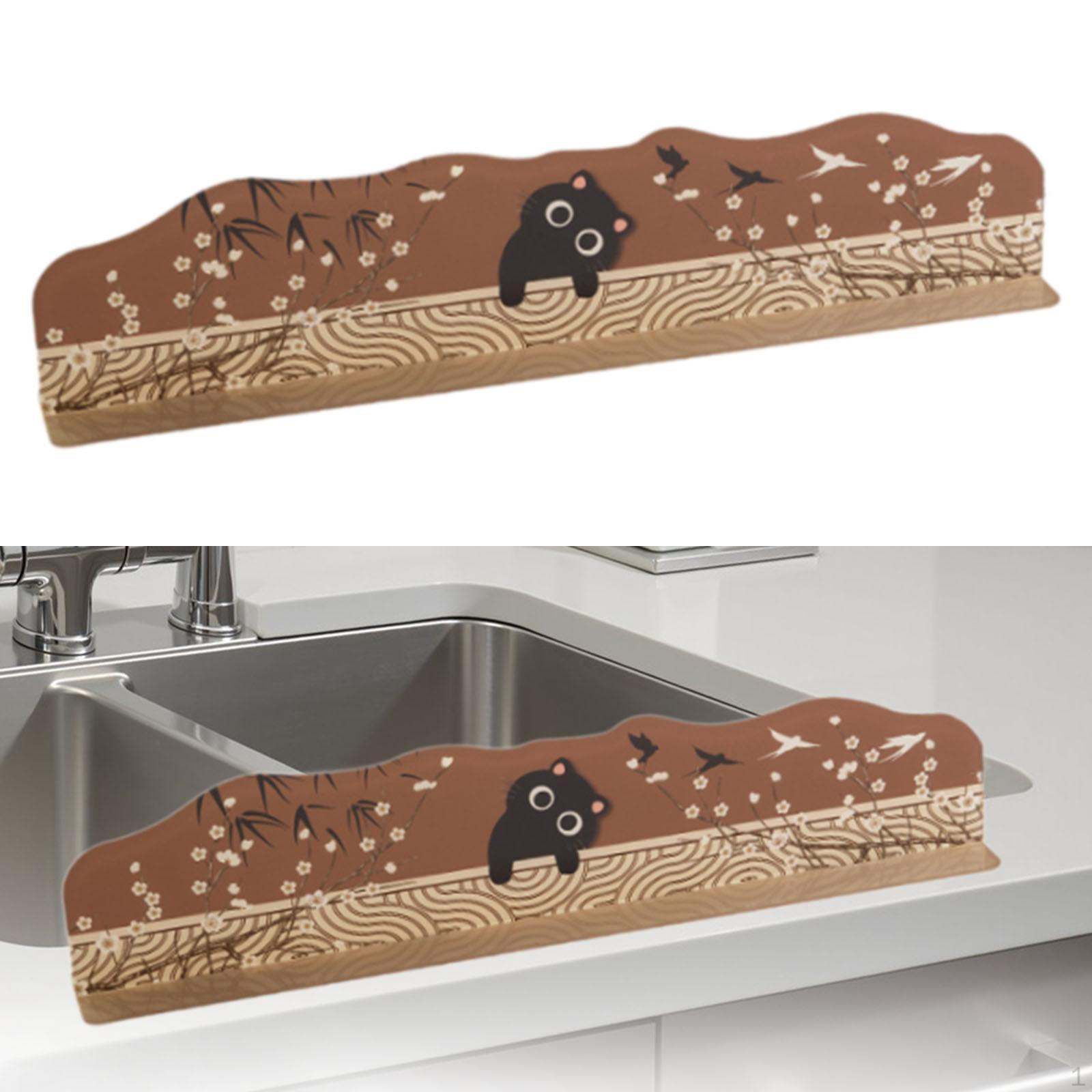 Защитный щиток для кухонной раковины в форме мультфильма, нескользящий, для воды Cat
Защитный щиток для кухонной раковины в форме мультфильма, нескользящий, для воды Cat