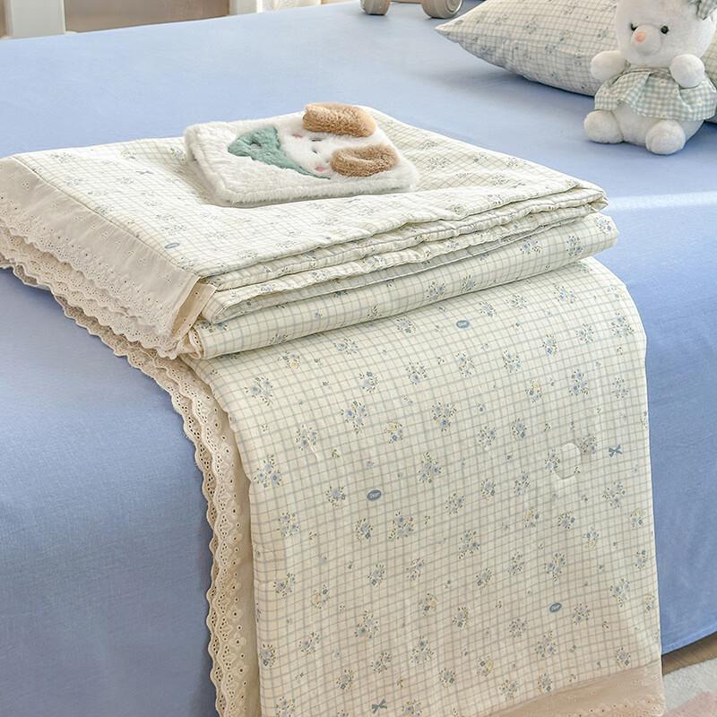 Jie Li Ya All Cotton Double-Layer Gauze Soybean Summer Comforter 150cm x 200cm
Jie Li Ya All Cotton Double-Layer Gauze Soybean Summer Comforter 150cm x 200cm