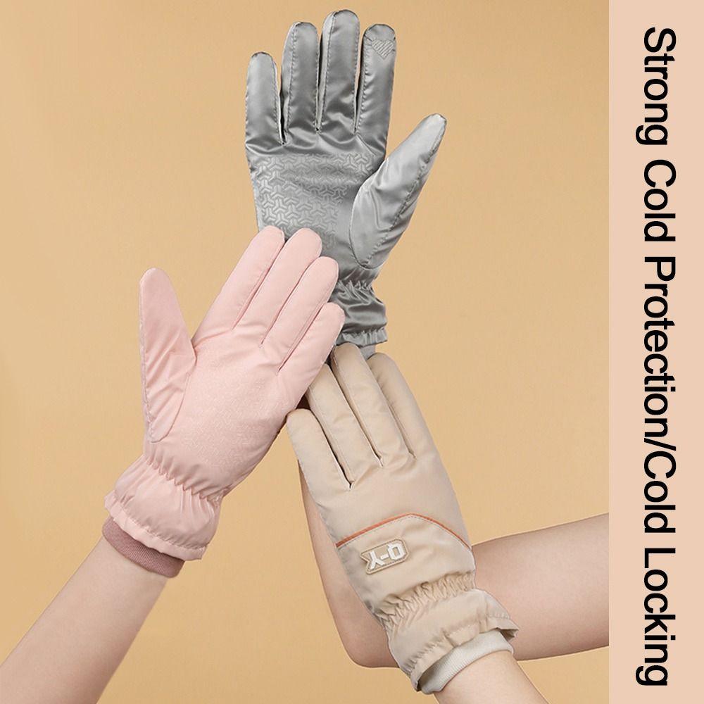 Fingers Open Warm Women Ski Gloves Thick Touch Screen Mittens Outdoor Sports Supplies зелений
Fingers Open Warm Women Ski Gloves Thick Touch Screen Mittens Outdoor Sports Supplies зелений