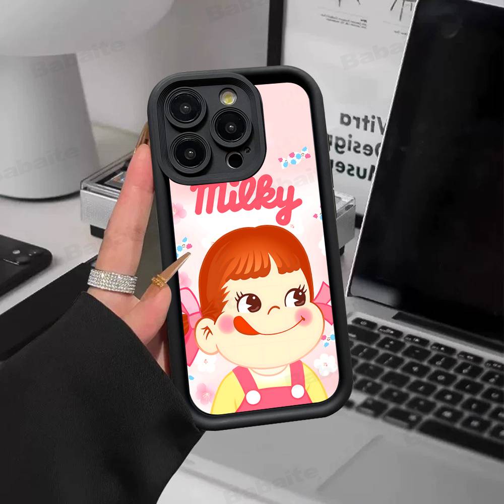 Cartoon Cute M-milky P-pekochan Phone Case For IPhone 17 16 15 14 13 12 11 Pro Max Plus Silicone Shockproof Case iPhone 14
Cartoon Cute M-milky P-pekochan Phone Case For IPhone 17 16 15 14 13 12 11 Pro Max Plus Silicone Shockproof Case iPhone 14
