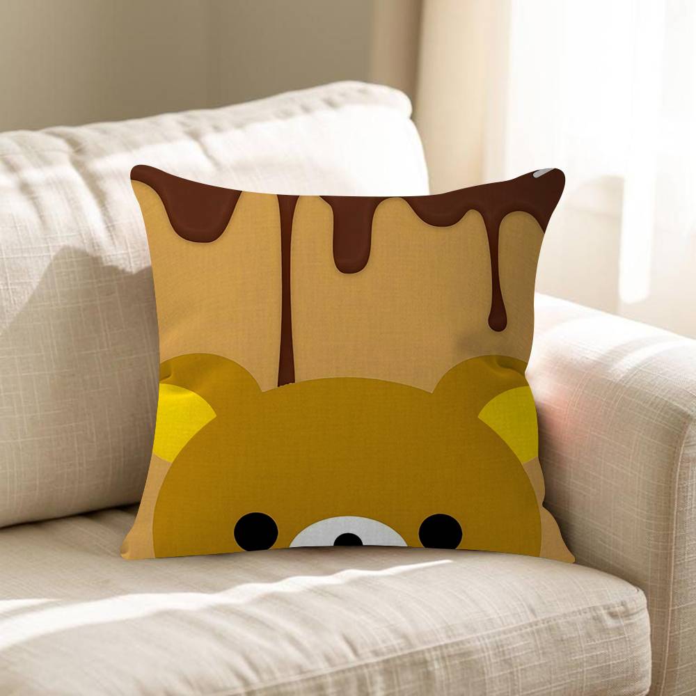 Cute Rilakkuma White Brown Bear Pillow Covers Cartoon Sofa Decorative Home Doublesided Printing Short Plush Cute Cushion Cover 30x30 cm
Cute Rilakkuma White Brown Bear Pillow Covers Cartoon Sofa Decorative Home Doublesided Printing Short Plush Cute Cushion Cover 30x30 cm