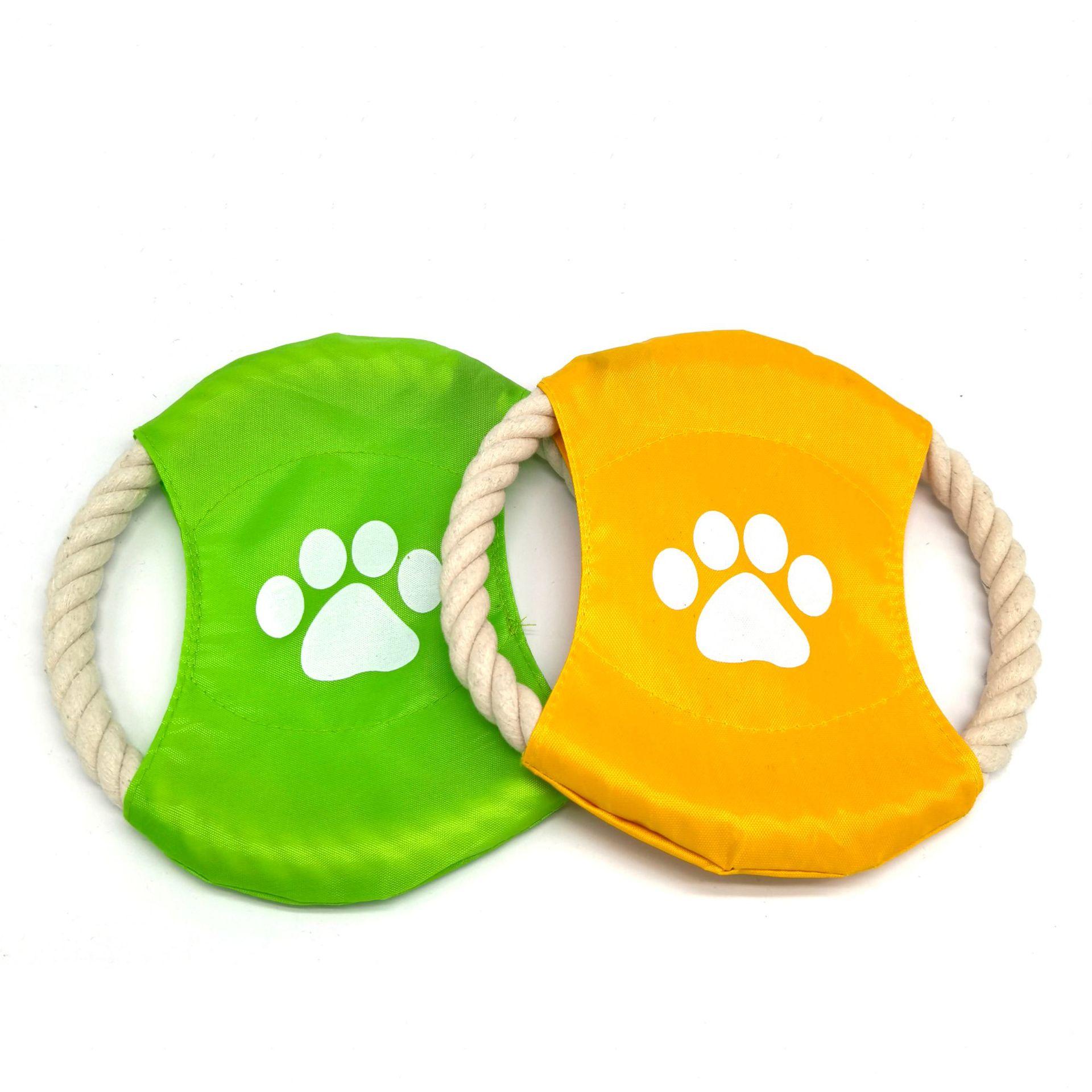 Pet Frisbee Dog Frisbee Cotton Rope Frisbee Pet Training Interactive Bite Resistant Fun Pet Toys
Pet Frisbee Dog Frisbee Cotton Rope Frisbee Pet Training Interactive Bite Resistant Fun Pet Toys