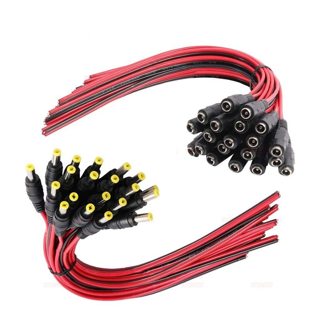 Supply For Cctv Camera Male Female Dc Connectors Power Plug Cable Wire Adapter Wire Line Adapter 
Supply For Cctv Camera Male Female Dc Connectors Power Plug Cable Wire Adapter Wire Line Adapter