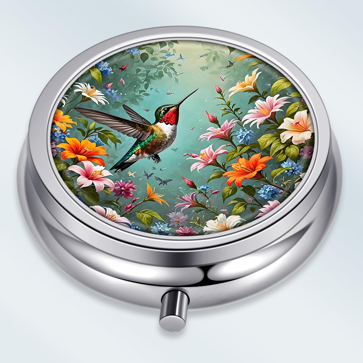 Portable Pill Box with 3 Compartments, Mini Metal Medicine Organizer Case, Cute Printed Pill Container for Vitamins, Pills, Jewelry, Travel, Daily Use разноцветный
Portable Pill Box with 3 Compartments, Mini Metal Medicine Organizer Case, Cute Printed Pill Container for Vitamins, Pills, Jewelry, Travel, Daily Use разноцветный