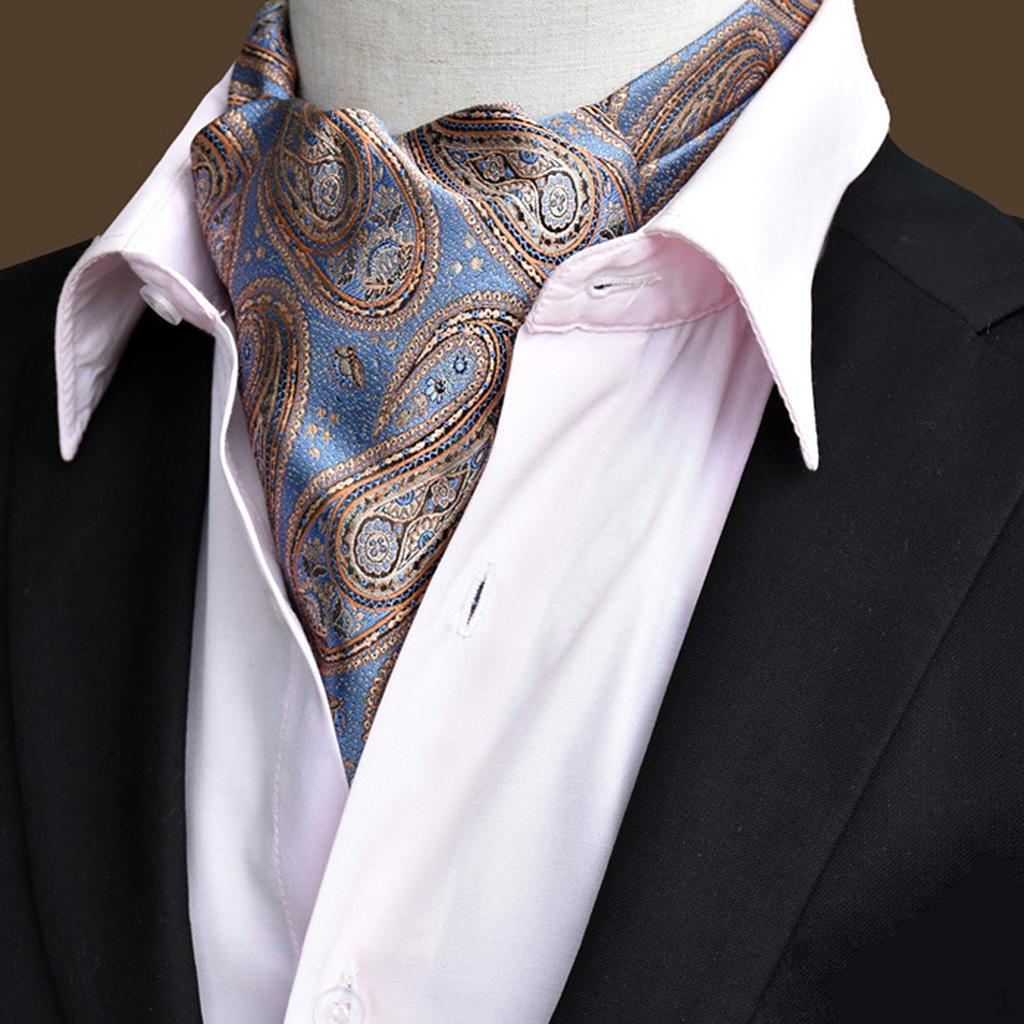 Men Paisley Floral Jacquard Woven Self Cravat Tie 05
Men Paisley Floral Jacquard Woven Self Cravat Tie 05