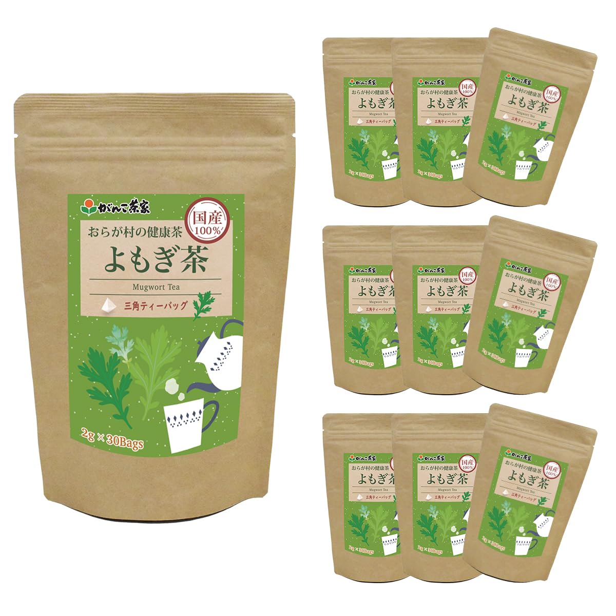 Ganko Chaya отечественного производства полезный чай из чая Oragamura Mugwort x 30 пакетиков x 10 треугольных чайных пакетиков 100% (2г пакеты)
Ganko Chaya отечественного производства полезный чай из чая Oragamura Mugwort x 30 пакетиков x 10 треугольных чайных пакетиков 100% (2г пакеты)