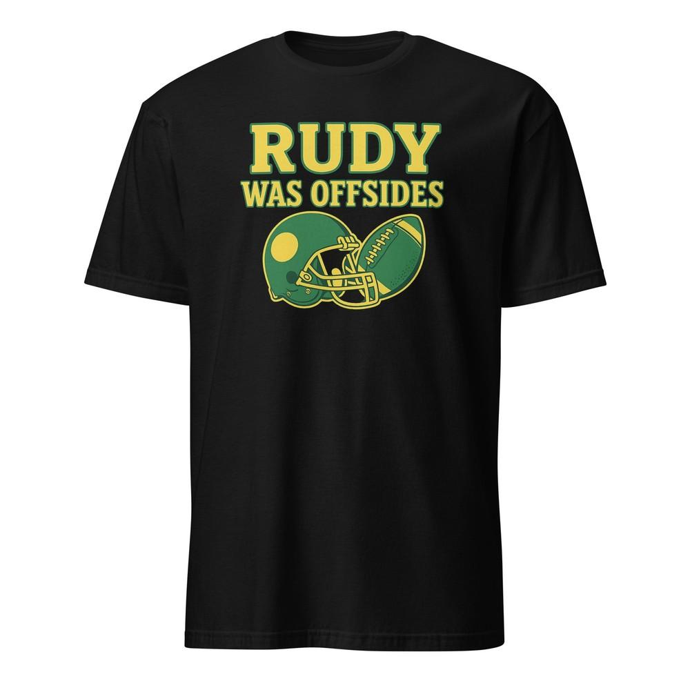 Rudy Was Offsides - Funny Football Movie Quote - Unisex T-Shirt Unisex T-Shirt XL
Rudy Was Offsides - Funny Football Movie Quote - Unisex T-Shirt Unisex T-Shirt XL