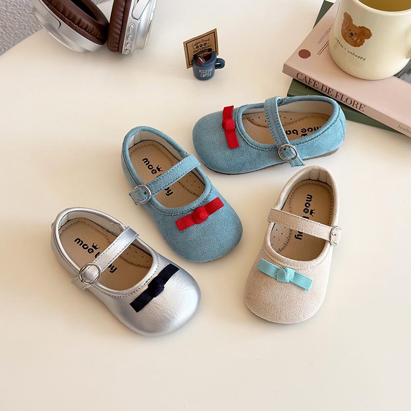 Girls Silver Bow Round Toe Princess Shoes - 2025 Spring/Autumn Korean Style Casual Footwear Custom Order: 2000 pairs
Girls Silver Bow Round Toe Princess Shoes - 2025 Spring/Autumn Korean Style Casual Footwear Custom Order: 2000 pairs