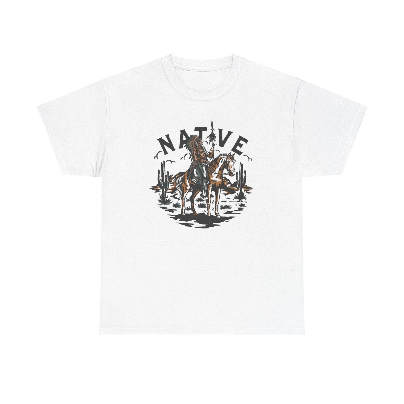 Native American Horse Vintage Graphic T Shirt Unisex Heavy Cotton Tee New Gift M
Native American Horse Vintage Graphic T Shirt Unisex Heavy Cotton Tee New Gift M