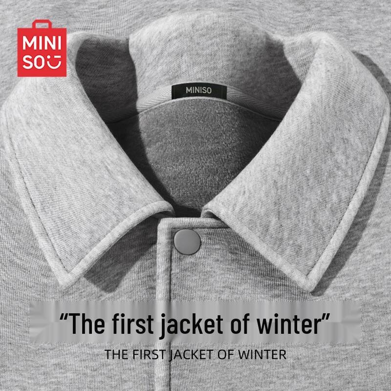 MINISO Men s Heavyweight Fleece Lined Knitted Lapel Jacket XL
MINISO Men s Heavyweight Fleece Lined Knitted Lapel Jacket XL