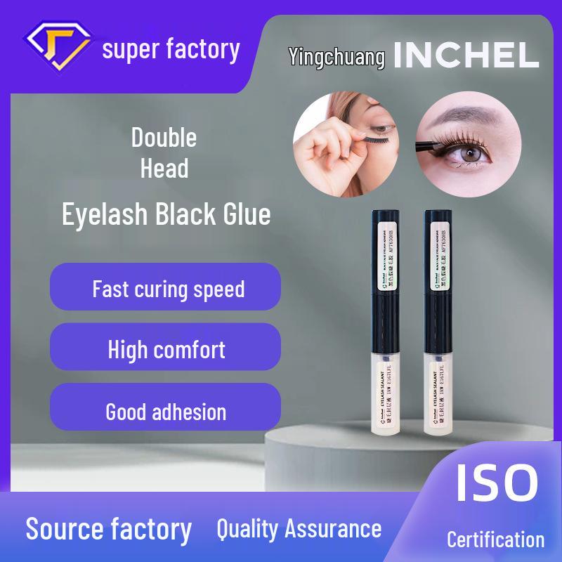 Double-Headed Waterproof Eyelash Glue: Black, Natural, Comfortable, Long-Lasting, Quick-Drying, High Viscosity, Single-Application Brush. 0.5kg Black Glue
Double-Headed Waterproof Eyelash Glue: Black, Natural, Comfortable, Long-Lasting, Quick-Drying, High Viscosity, Single-Application Brush. 0.5kg Black Glue