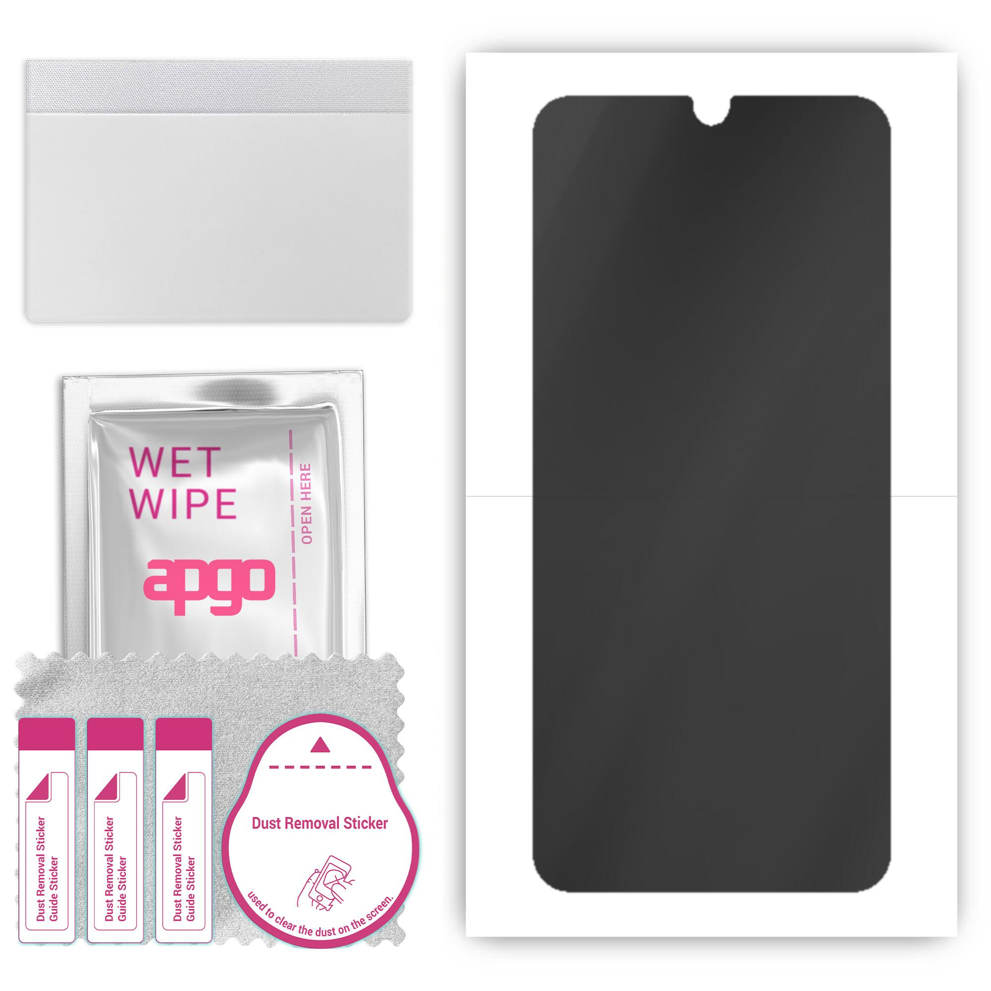 apgo Hydrogel Privacy Matte Screen Protector for Samsung Galaxy A04s, Anti Spy, Hydrogel Film, Flexible, Soft TPU with positioning layer easy installa
apgo Hydrogel Privacy Matte Screen Protector for Samsung Galaxy A04s, Anti Spy, Hydrogel Film, Flexible, Soft TPU with positioning layer easy installa