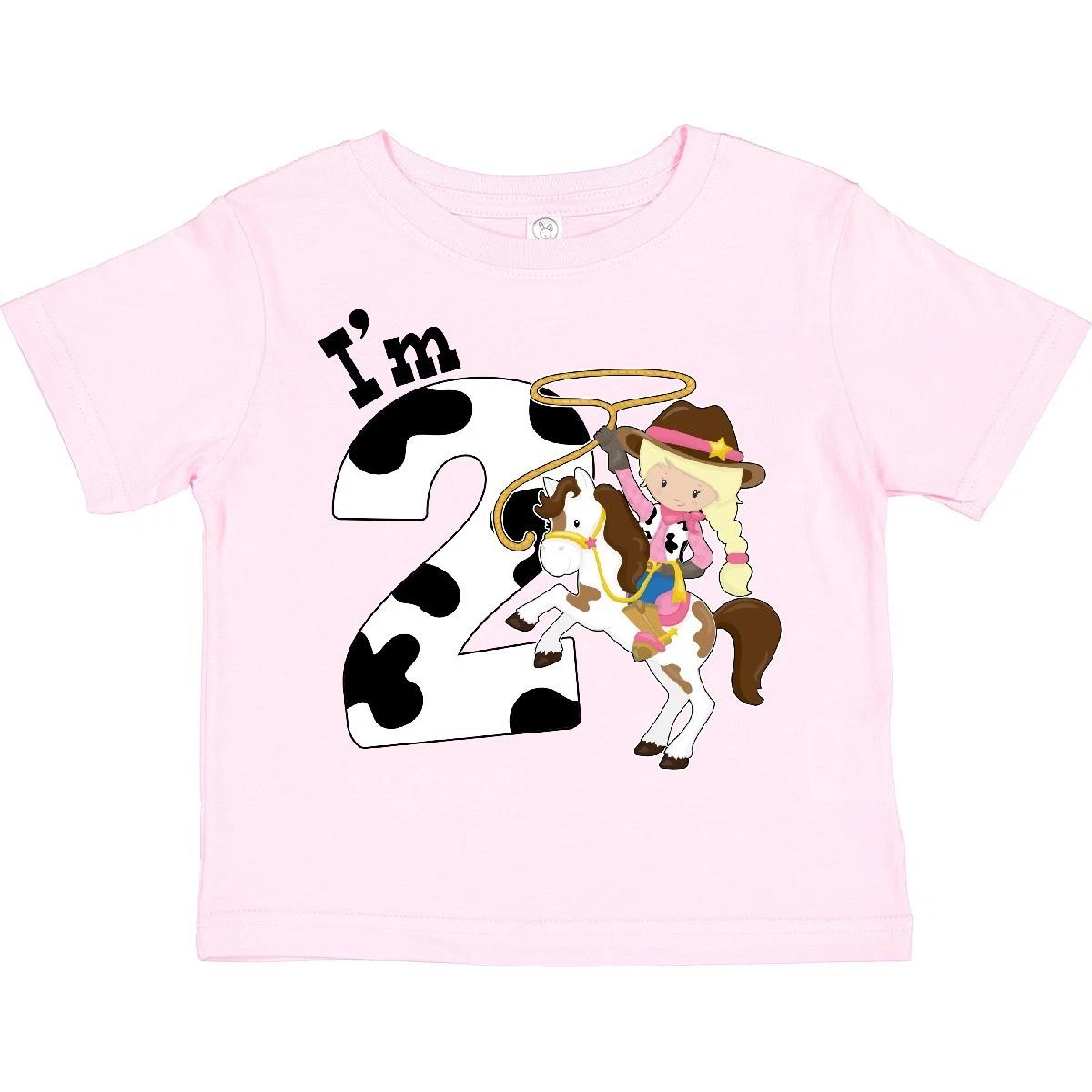 Inktastic I m Two-cowgirl Riding Horse Birthday Toddler kids boys T-Shirt Birthdays Second 140
Inktastic I m Two-cowgirl Riding Horse Birthday Toddler kids boys T-Shirt Birthdays Second 140