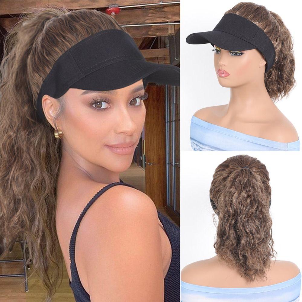 Hollow Top Hat With Hair Attached Baseball Cap Summer Sunshade Cap Wig Outdoor 1B/33
Hollow Top Hat With Hair Attached Baseball Cap Summer Sunshade Cap Wig Outdoor 1B/33