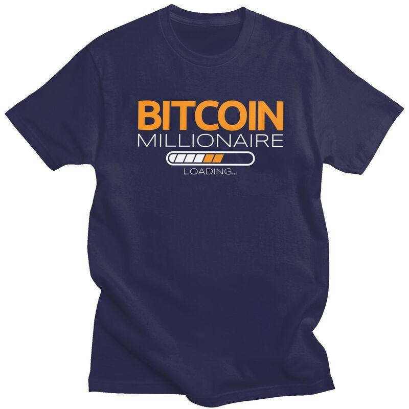 Bitcoin Millionaire Loading BTC Crypto Miner Trader Tshirts for Men Short Sleeve Leisure Tshirts Slim Fit 100 Cotton Tees 4XL
Bitcoin Millionaire Loading BTC Crypto Miner Trader Tshirts for Men Short Sleeve Leisure Tshirts Slim Fit 100 Cotton Tees 4XL