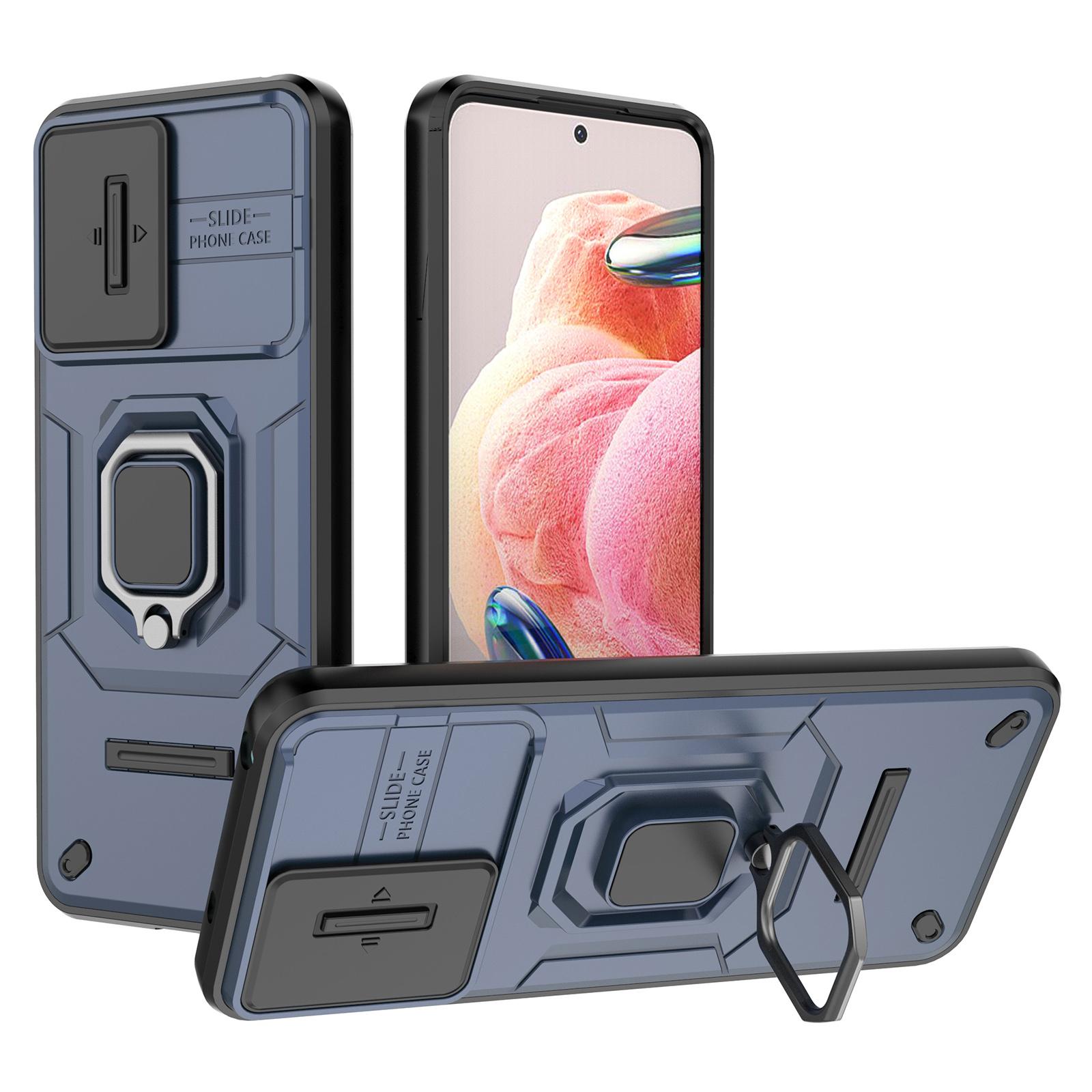 PC+TPU Back Shell for Xiaomi Redmi Note 12 4G,Phone Case Slide Lens Protection Kickstand Cover Blue
PC+TPU Back Shell for Xiaomi Redmi Note 12 4G,Phone Case Slide Lens Protection Kickstand Cover Blue